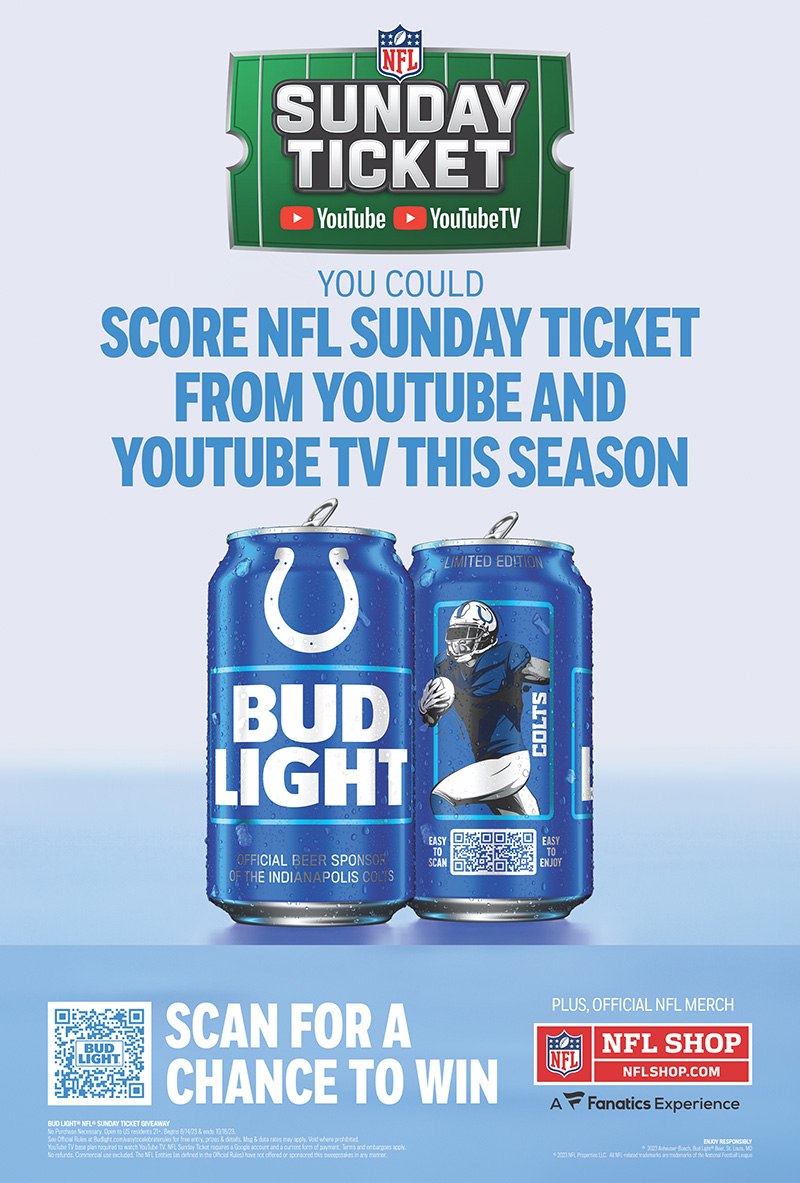 Bud Light is Giving Away Free NFL Sunday Ticket To 2,000 People